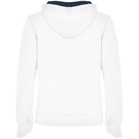 Urban damska bluza z kapturem biały, navy blue Urban damska bluza z kapturem biały, navy blue