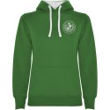Urban damska bluza z kapturem kelly green / white