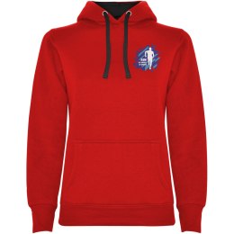 Urban damska bluza z kapturem red / black