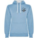 Urban damska bluza z kapturem sky blue / white
