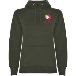 Urban damska bluza z kapturem venture green