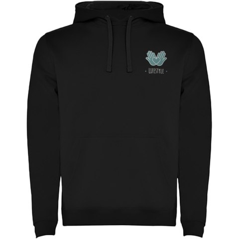 Urban męska bluza z kapturem czarny Urban męska bluza z kapturem czarny