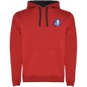Urban męska bluza z kapturem red / black