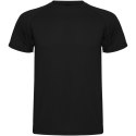 Montecarlo sportowa koszulka dziecięca z krótkim rękawem czarny (K04253OM)