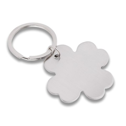 Brelok metalowy 4-leaf clover, srebrny Brelok metalowy 4-leaf clover, srebrny