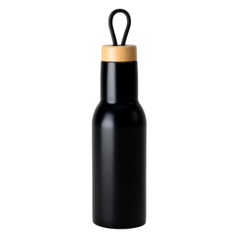 Butelka próżniowa 400ml Lome, czarny Butelka próżniowa 400ml Lome, czarny