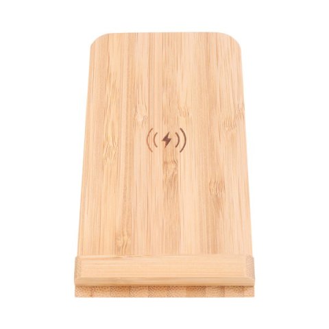 Ładowarka/stojak na telefon Salante, beżowy Ładowarka/stojak na telefon Salante, beżowy