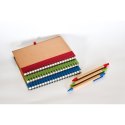 Notes z długopisem Dalvik, zielony Notes z długopisem Dalvik, zielony