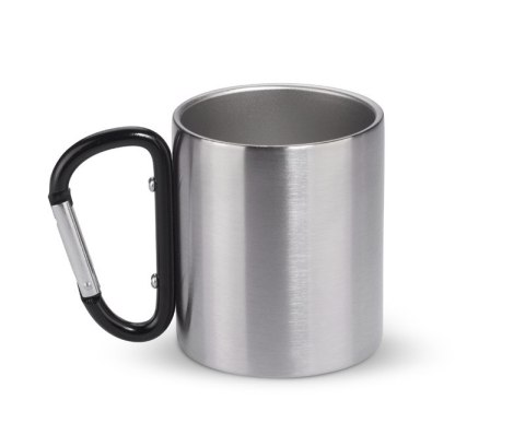 Kubek z karabińczykiem CAMPIC 200 ml Kubek z karabińczykiem CAMPIC 200 ml