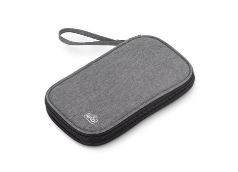 Portfel podróżny rPET CHILLGO, RFID Portfel podróżny rPET CHILLGO, RFID