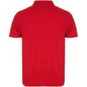 Austral koszulka polo unisex z krótkim rękawem czerwony