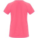 Bahrain sportowa koszulka damska z krótkim rękawem fluor lady pink (R04084Q3)