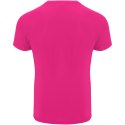 Bahrain sportowa koszulka męska z krótkim rękawem pink fluor (R04074P2)
