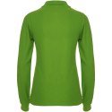 Estrella koszulka damska polo z długim rękawem grass green (R66365C1)
