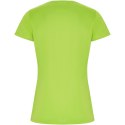 Imola sportowa koszulka damska z krótkim rękawem fluor green