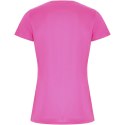 Imola sportowa koszulka damska z krótkim rękawem pink fluor