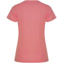 Montecarlo sportowa koszulka damska z krótkim rękawem fluor coral (R04232K1)