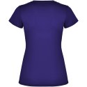 Montecarlo sportowa koszulka damska z krótkim rękawem mauve (R04233E2)