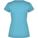 Montecarlo sportowa koszulka damska z krótkim rękawem turkusowy