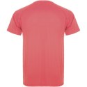 Montecarlo sportowa koszulka dziecięca z krótkim rękawem fluor coral Montecarlo sportowa koszulka dziecięca z krótkim rękawem fluor coral