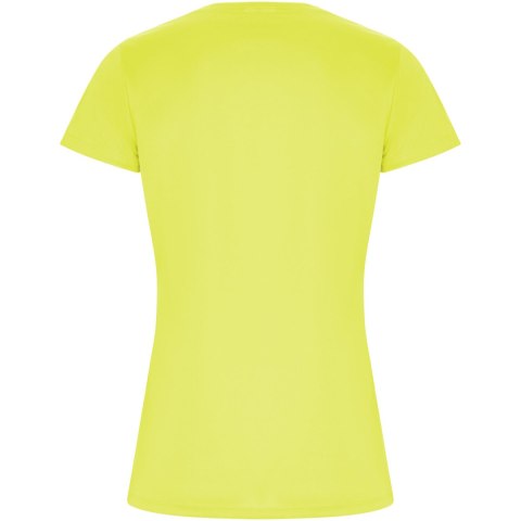 Imola sportowa koszulka damska z krótkim rękawem fluor yellow Imola sportowa koszulka damska z krótkim rękawem fluor yellow