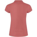 Star koszulka damska polo z krótkim rękawem chrysanthemum red