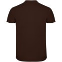 Star koszulka męska polo z krótkim rękawem chocolat (R66382I3)