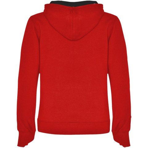 Urban damska bluza z kapturem red / black