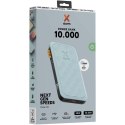 Seria Xtorm FS510 Fuel powerbank o pojemności 10 000 mAh i mocy 20 W błękitny