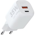 Xtorm XEC035 GaN² Ultra ładowarka ścienna o mocy 35 W biały