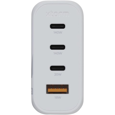 Xtorm XEC140 GaN² Ultra ładowarka ścienna o mocy 140 W biały Xtorm XEC140 GaN² Ultra ładowarka ścienna o mocy 140 W biały