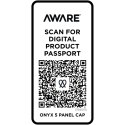 Onyx 5-panelowa czapka Aware™ z daszkiem z recyklingu oatmeal