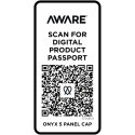 Onyx 5-panelowa czapka Aware™ z daszkiem z recyklingu zielony