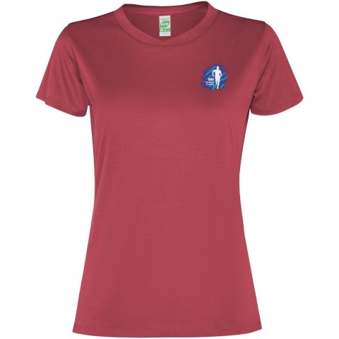 Slam short sleeve women's sports t-shirt berry red Slam short sleeve women's sports t-shirt berry red