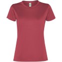 Slam short sleeve women's sports t-shirt berry red