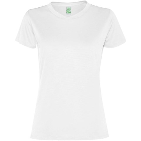 Slam short sleeve women's sports t-shirt biały