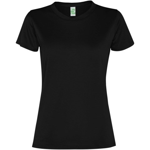 Slam short sleeve women's sports t-shirt czarny