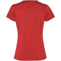 Slam short sleeve women's sports t-shirt czerwony