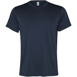 Slam sportowa koszulka męska z krótkim rękawem navy blue