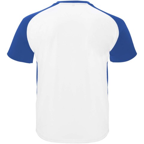 Bugatti sportowa koszulka unisex z krótkim rękawem biały, błękit królewski Bugatti sportowa koszulka unisex z krótkim rękawem biały, błękit królewski