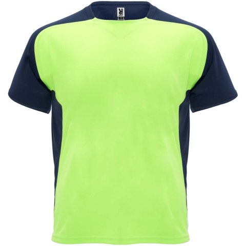Bugatti sportowa koszulka unisex z krótkim rękawem fluor green, navy blue Bugatti sportowa koszulka unisex z krótkim rękawem fluor green, navy blue