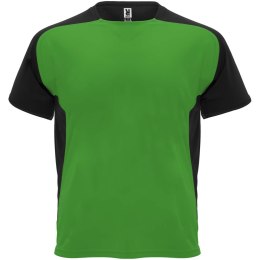 Bugatti sportowa koszulka unisex z krótkim rękawem zielona paproć, czarny (R63999B1)