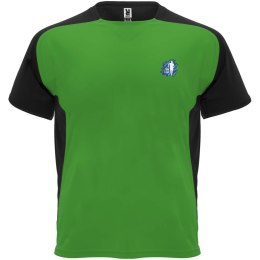 Bugatti sportowa koszulka unisex z krótkim rękawem zielona paproć, czarny (R63999B5)
