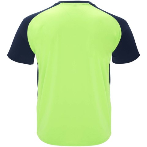 Bugatti sportowa koszulka dziecięca z krótkim rękawem fluor green, navy blue Bugatti sportowa koszulka dziecięca z krótkim rękawem fluor green, navy blue