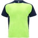 Bugatti sportowa koszulka dziecięca z krótkim rękawem fluor green, navy blue Bugatti sportowa koszulka dziecięca z krótkim rękawem fluor green, navy blue