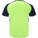 Bugatti sportowa koszulka dziecięca z krótkim rękawem fluor green, navy blue
