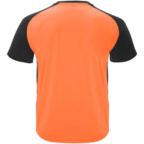 Bugatti sportowa koszulka dziecięca z krótkim rękawem fluor orange, czarny Bugatti sportowa koszulka dziecięca z krótkim rękawem fluor orange, czarny