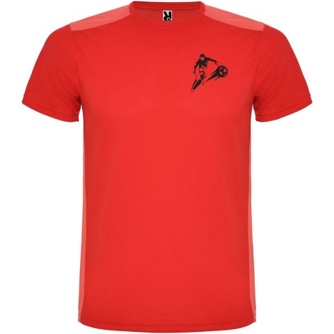 Detroit sportowa koszulka unisex z krótkim rękawem czerwony Detroit sportowa koszulka unisex z krótkim rękawem czerwony