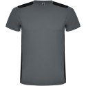 Detroit sportowa koszulka unisex z krótkim rękawem ebony, czarny Detroit sportowa koszulka unisex z krótkim rękawem ebony, czarny