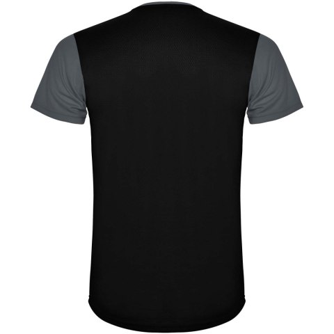 Detroit sportowa koszulka unisex z krótkim rękawem ebony, czarny Detroit sportowa koszulka unisex z krótkim rękawem ebony, czarny